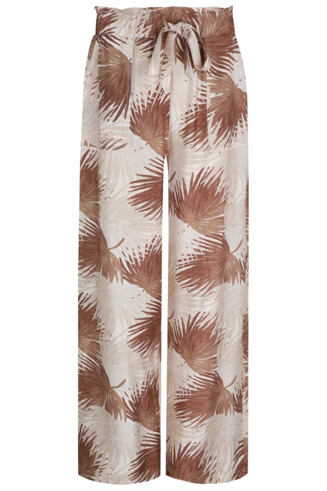 SHANNON PANTS 25ZQH07 011518 OFFWHITE/TIGER EYE